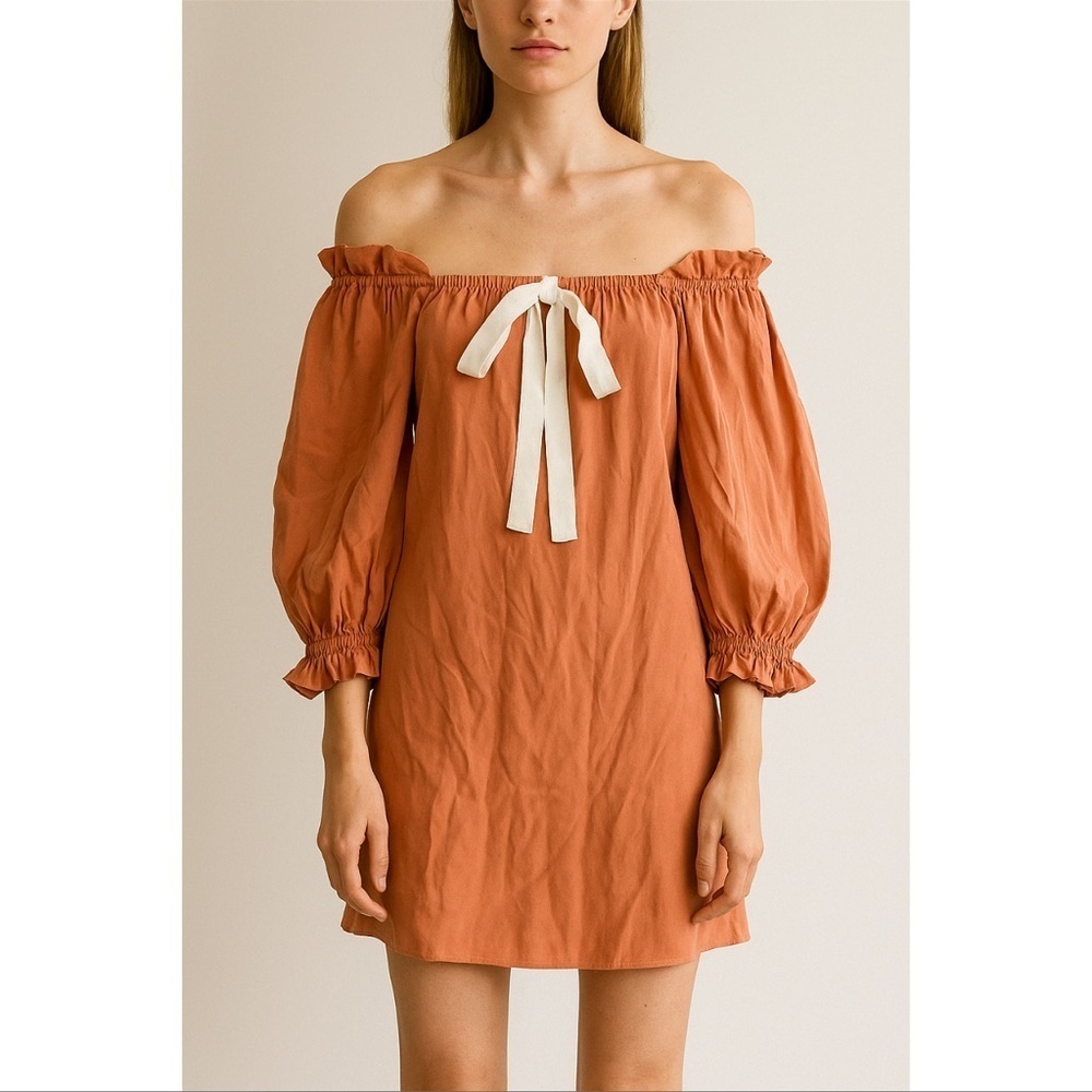 RUMORED Babydoll Ruffled Mini Dress